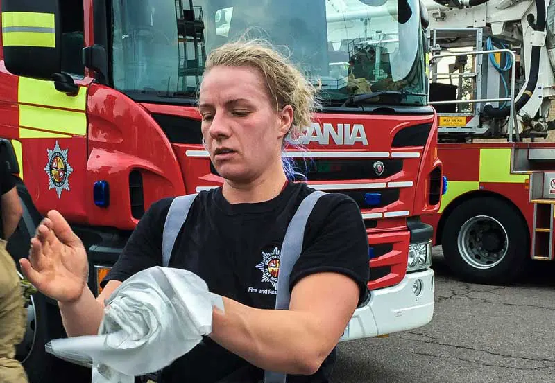 Cleaning Your Fire Helmet